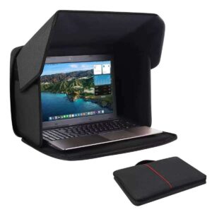 Laptop Privacy Hood Anti-Glare Screen Shield Cover