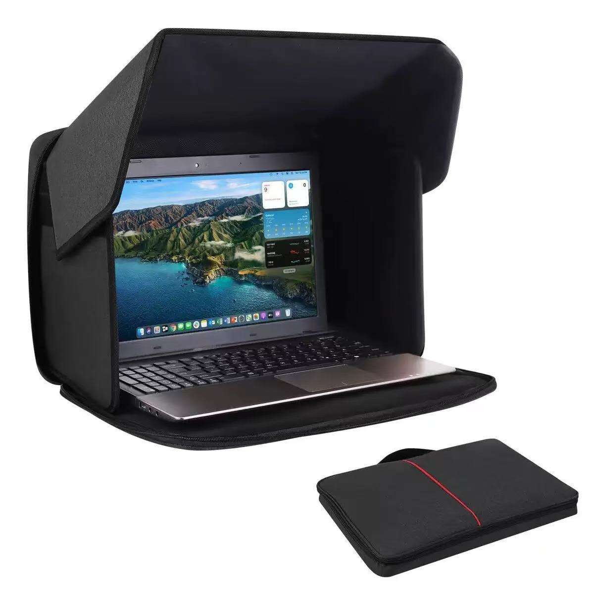 Laptop Privacy Hood Anti-Glare Screen Shield Cover