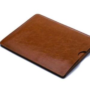 PU Leather Slim Laptop Sleeve Case (13–15 inch)